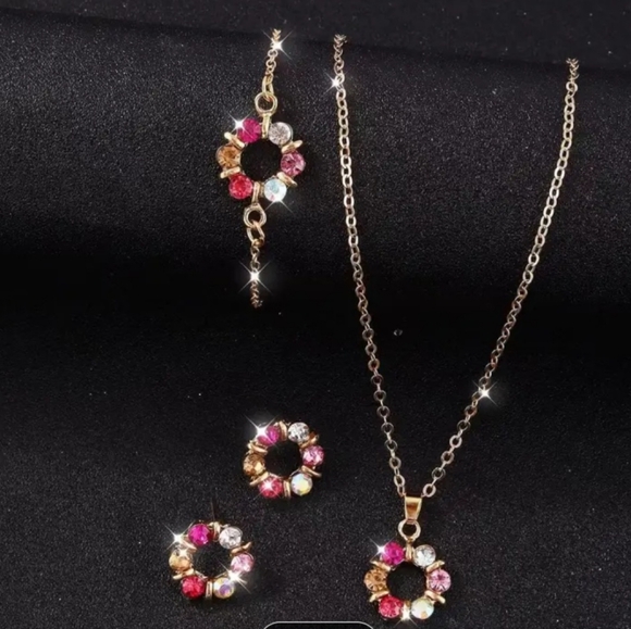Elegant Multicolor Jewelry Set - Picture 5 of 5